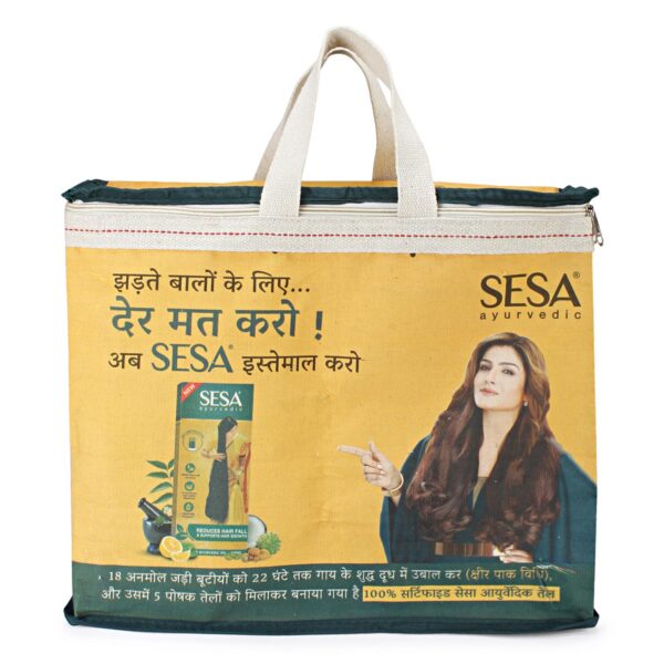 Durable Canvas 3 Round Zipper Bags for Sesa Healthcare - Image 2