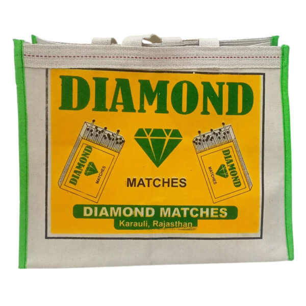 Durable Canvas Hawker Bags for Diamond Match