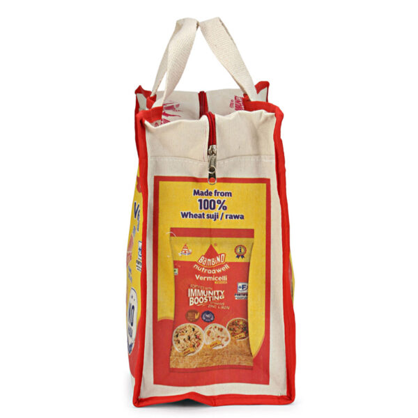 Durable Canvas Zipper Bags for Bambino Pasta - Image 4